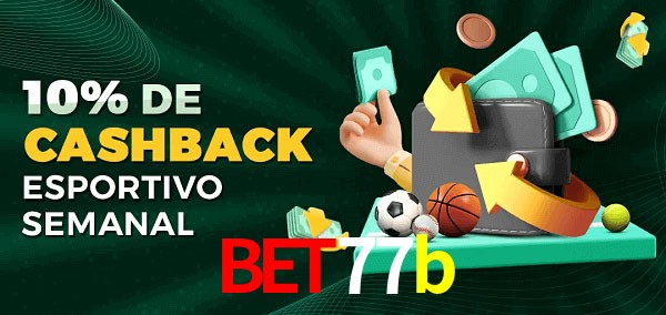 10% de bônus de cashback na bet77b